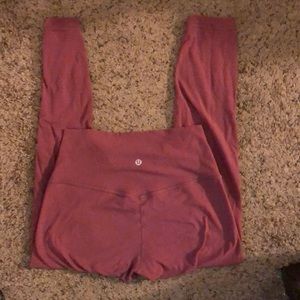 Align pant 25 inch. Worn once to try on.